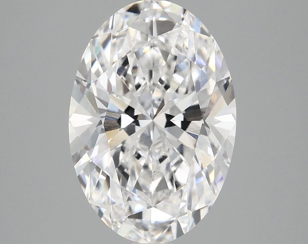 3.09 ct. oval Lab Grown Diamond front image