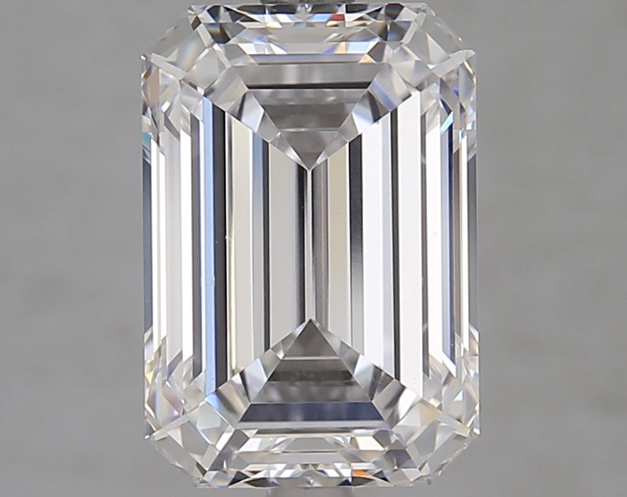 Diamant Émeraude 4.22 ct - Couleur E - Pureté VVS2
