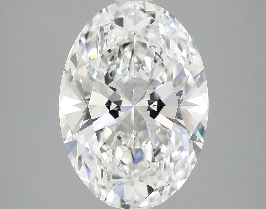 3.08 ct. oval Lab Grown Diamond front image