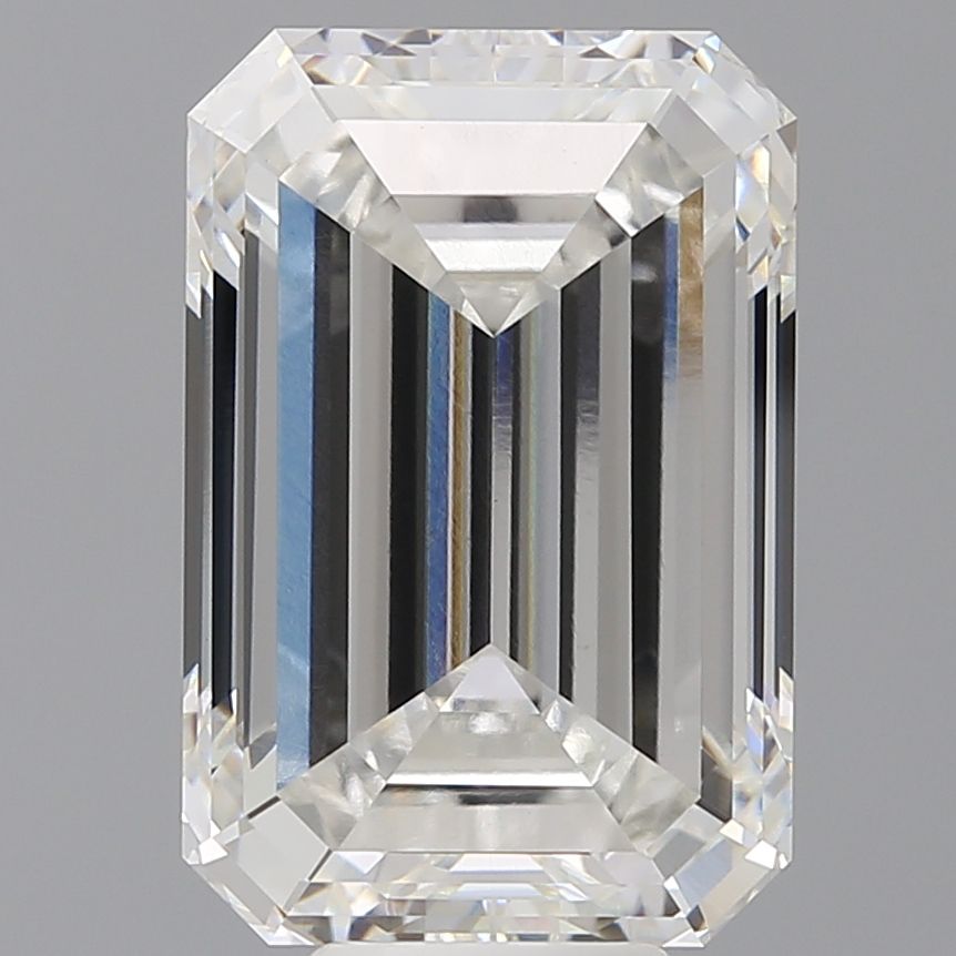 9.42 ct. emerald Lab Grown Diamond front image