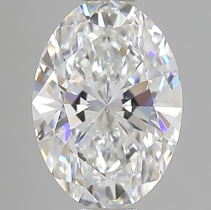 1.23 ct. oval Lab Grown Diamond front image