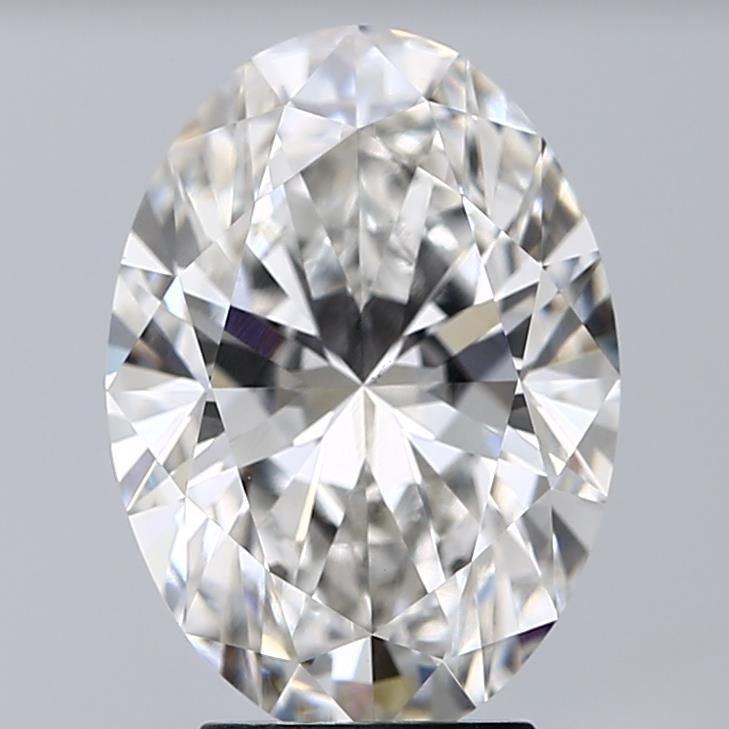 4.05 ct. oval Lab Grown Diamond front image