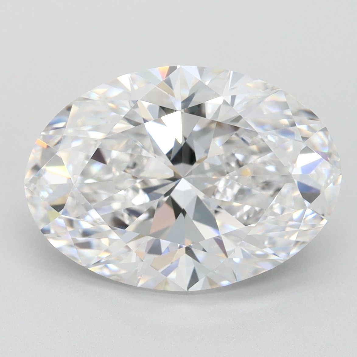 3.70 ct. oval Lab Grown Diamond front image
