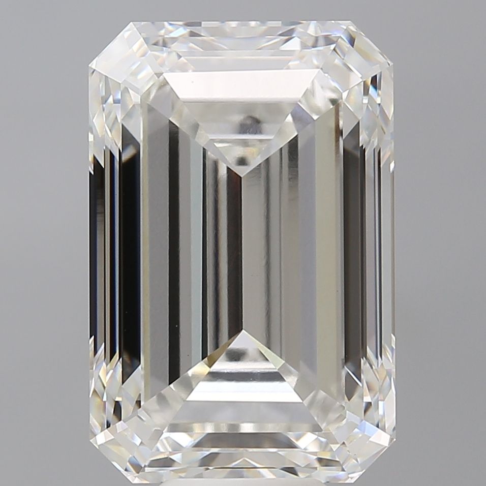 12.51 ct. emerald Lab Grown Diamond front image