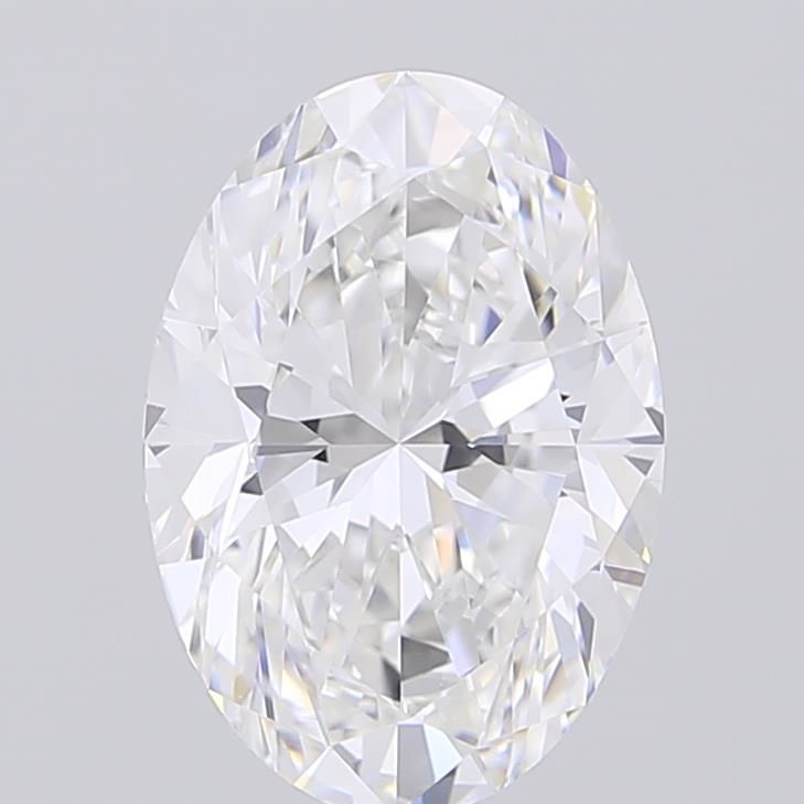 3.55 ct. oval Lab Grown Diamond front image