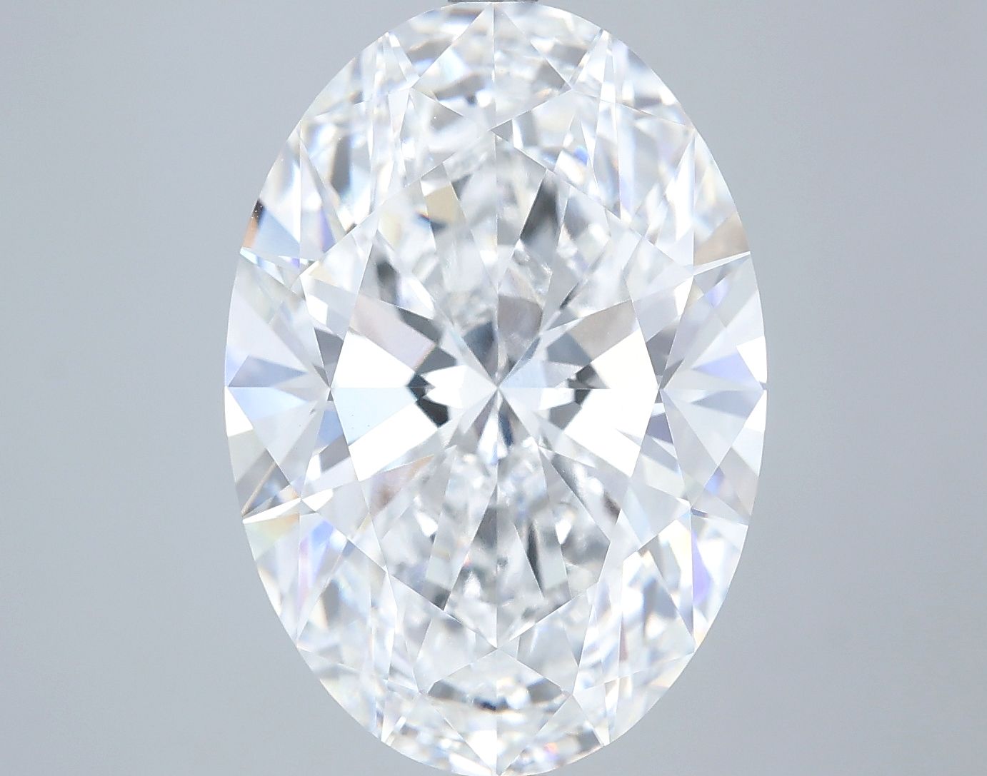 8.04 ct. oval Lab Grown Diamond front image