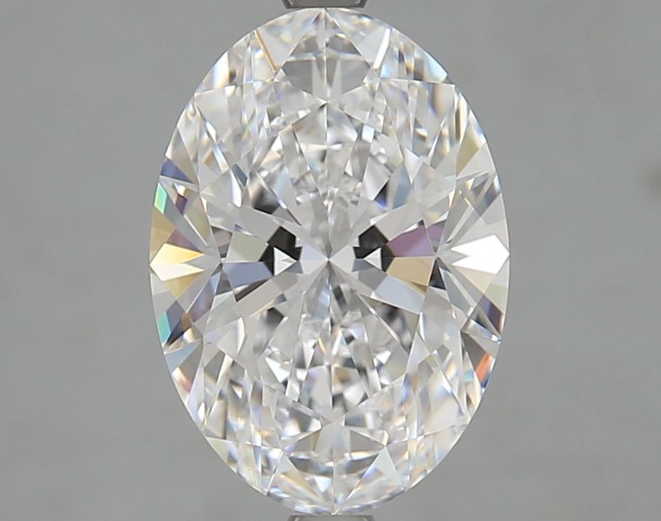 3.12 ct. oval Lab Grown Diamond front image