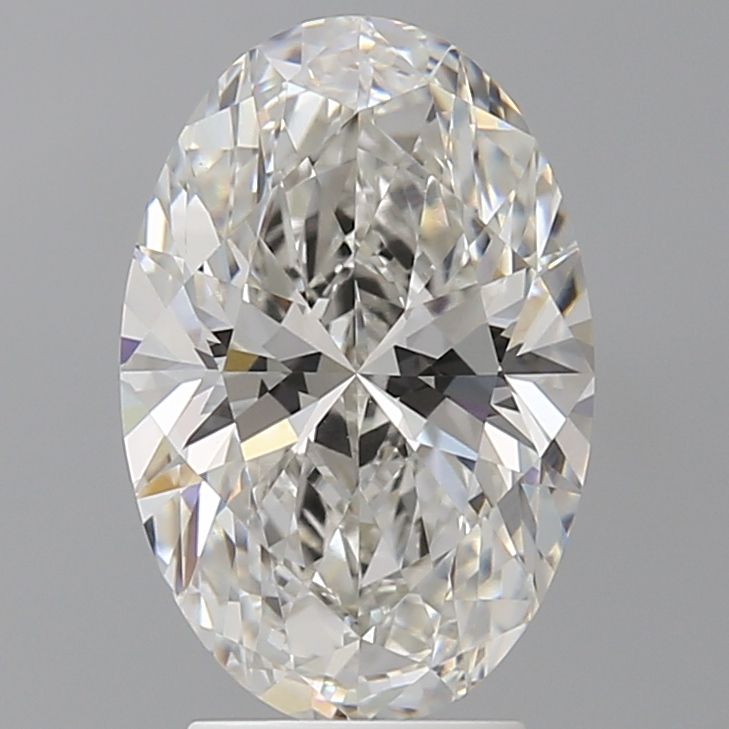 3.50 ct. oval Lab Grown Diamond front image