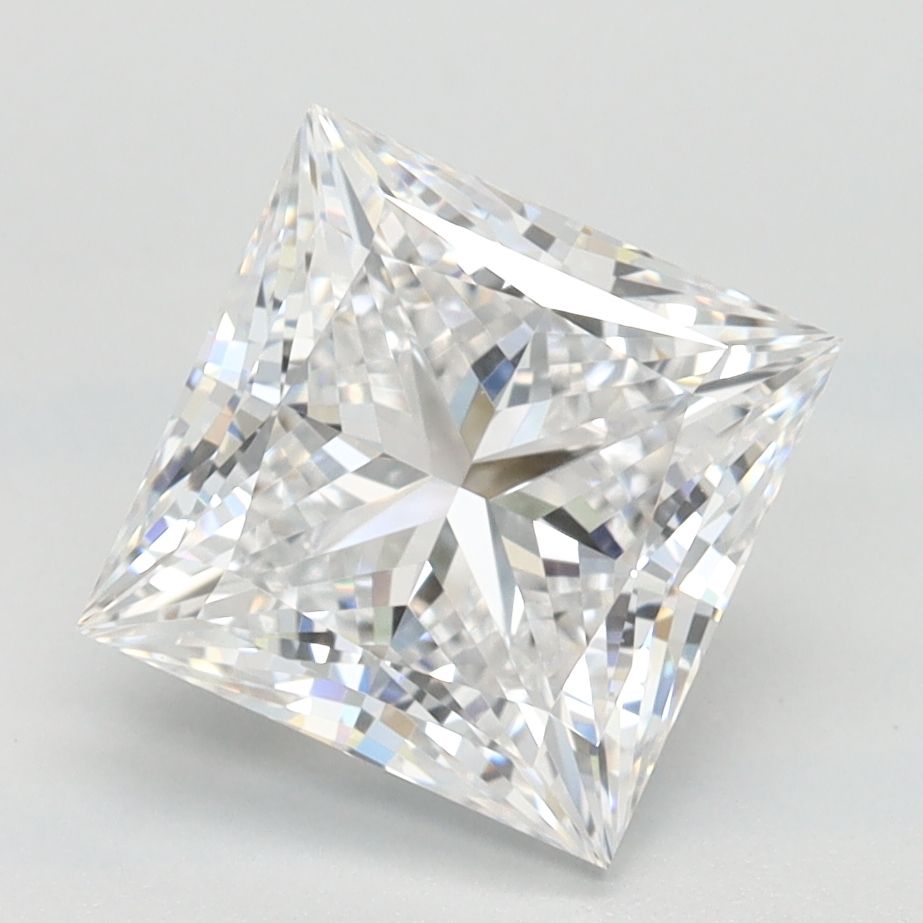 2.10 ct. princess Lab Grown Diamond front image