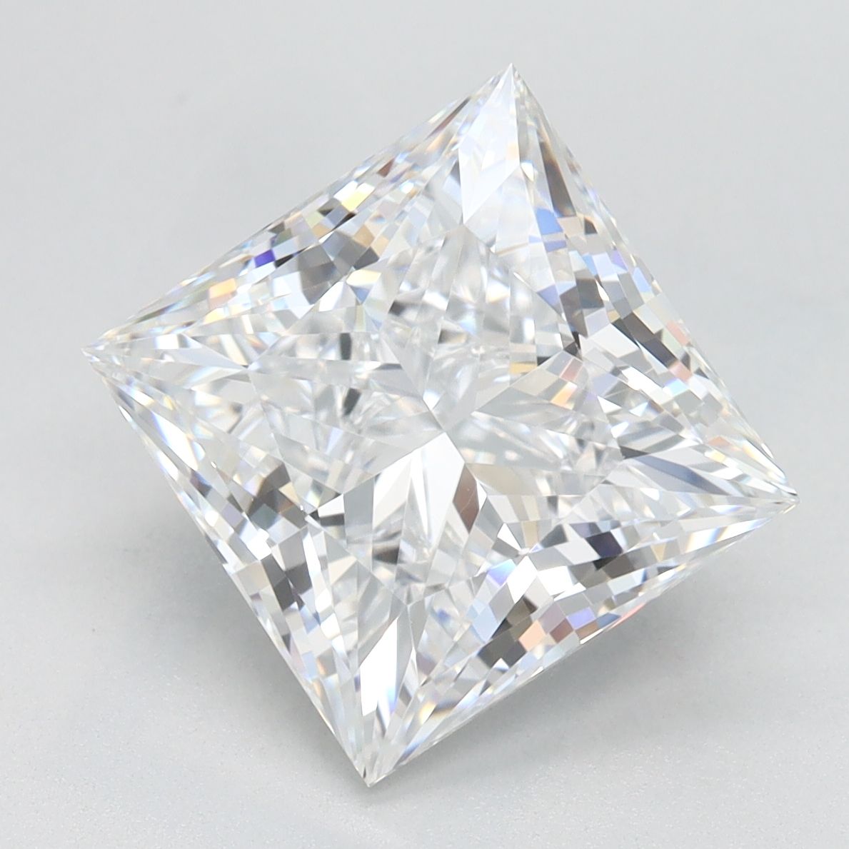 4.19 ct. princess Lab Grown Diamond front image