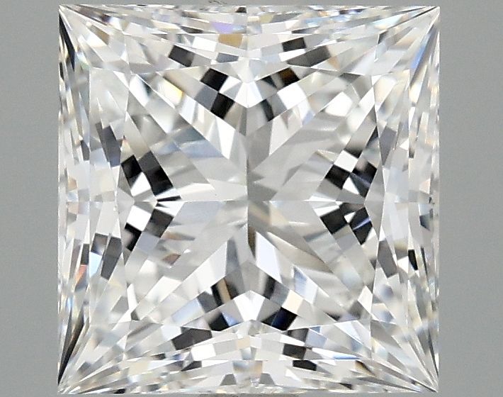 2.90 ct. princess Lab Grown Diamond front image