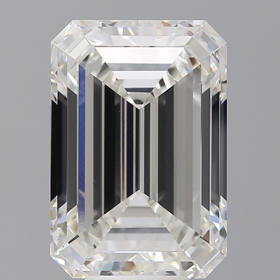 9.55 ct. emerald Lab Grown Diamond front image