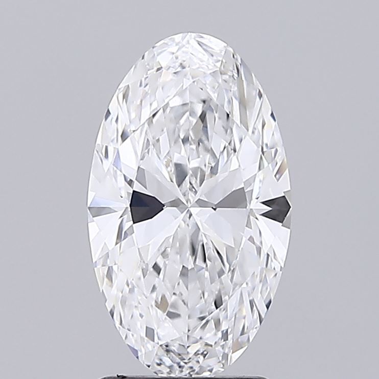 2.02 ct. oval Lab Grown Diamond front image