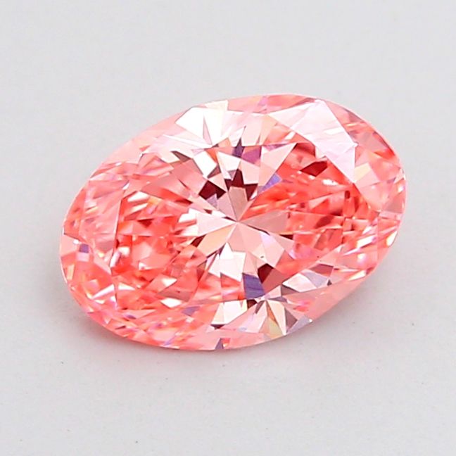1.0 CT Fancy Vivid Pink OVAL