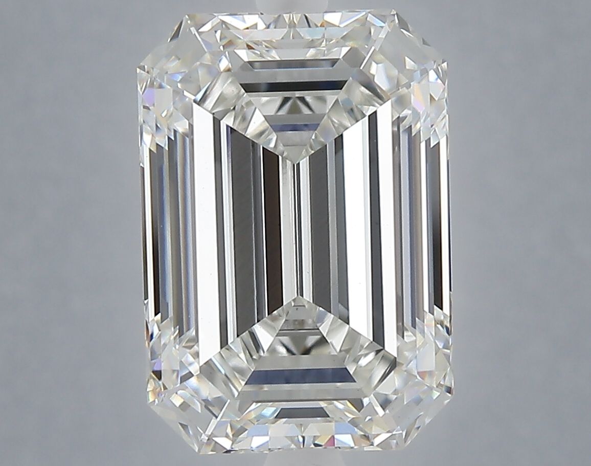 6.04 ct. emerald Lab Grown Diamond front image