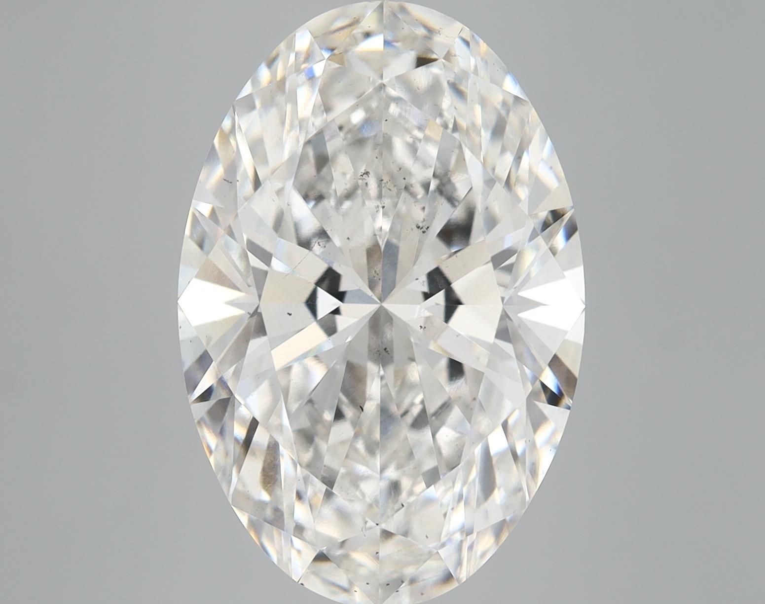 8.05 ct. oval Lab Grown Diamond front image