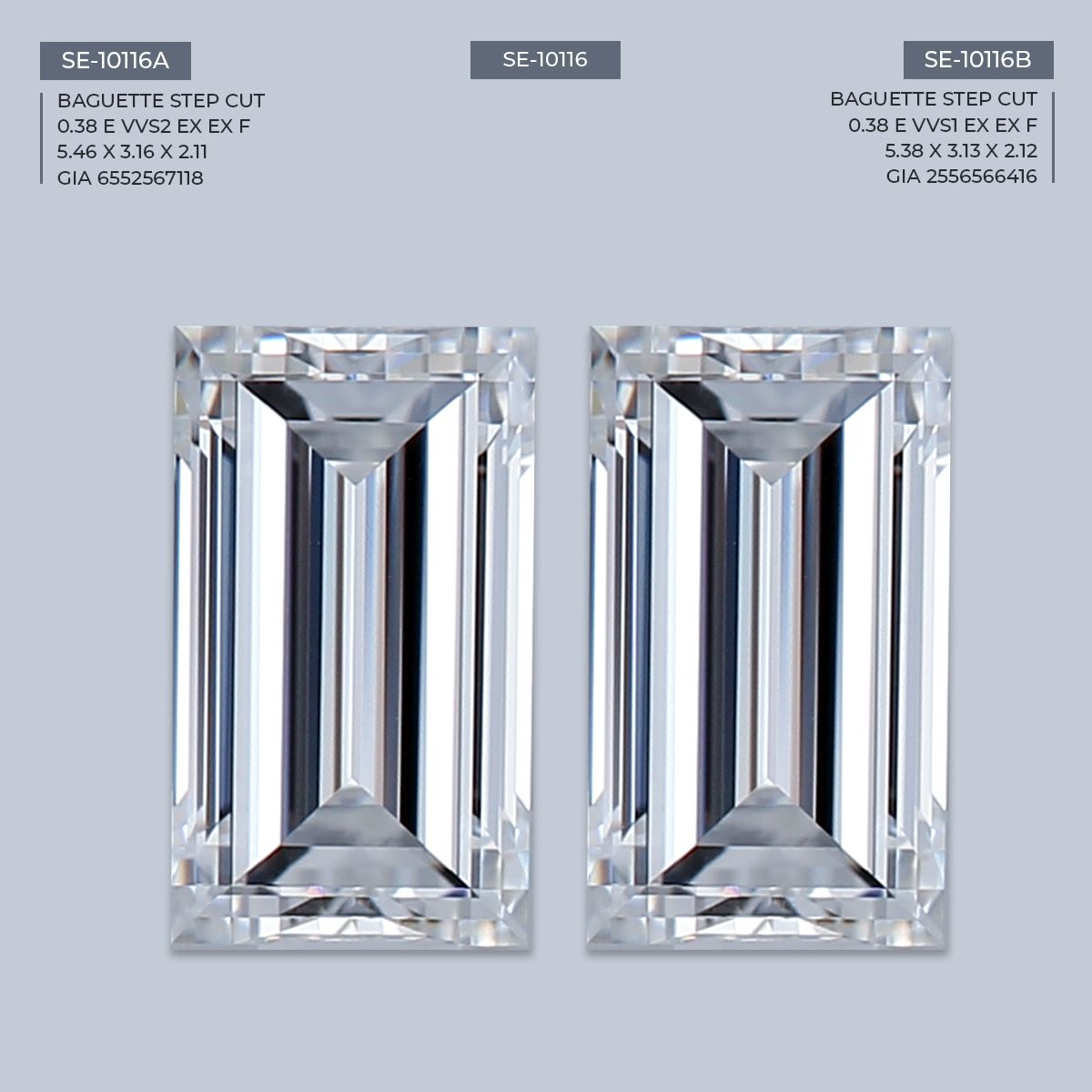 0.38 ct Baguette Diamond