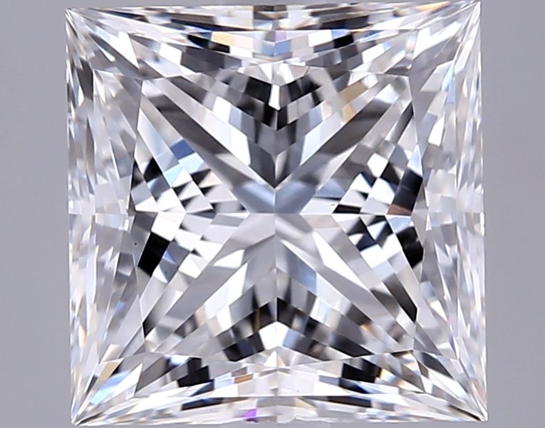 2.57 ct. princess Lab Grown Diamond front image
