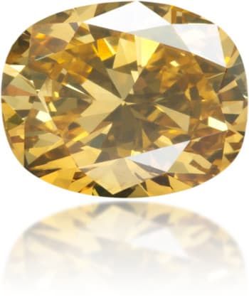 Diament 0.68 ct Fancy Intense Orangey Yellow/SI1