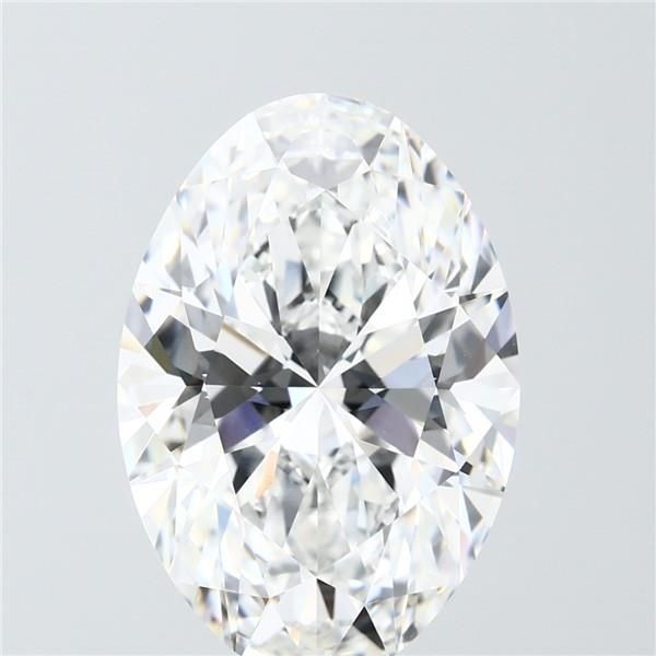 8.09 ct. oval Lab Grown Diamond front image