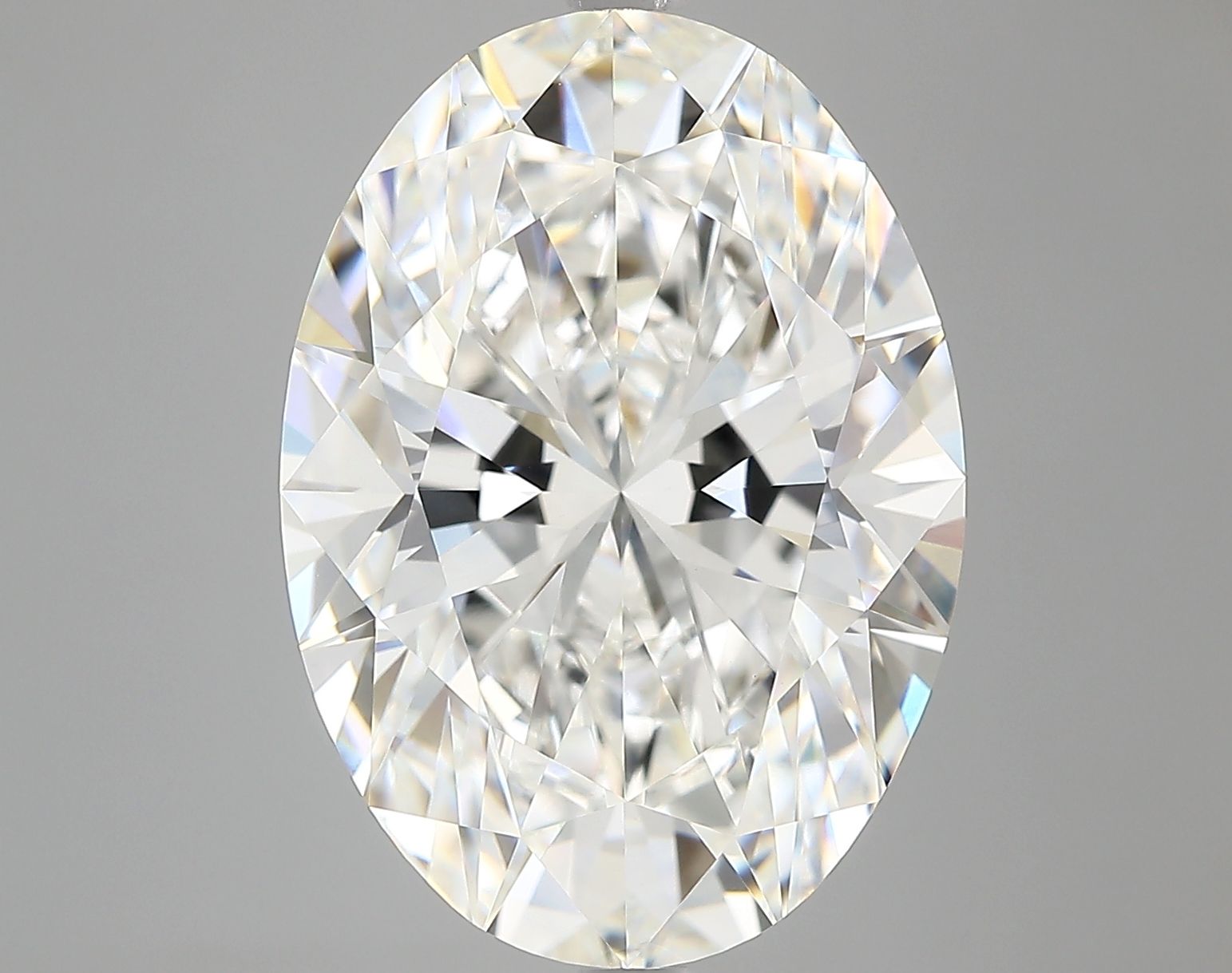 8.10 ct. oval Lab Grown Diamond front image