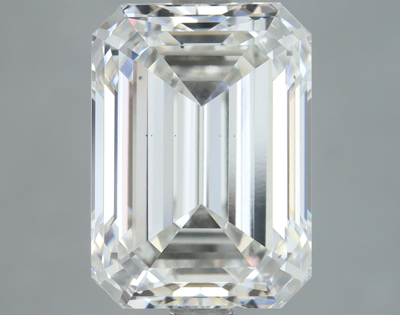 4.02 ct. emerald Lab Grown Diamond front image