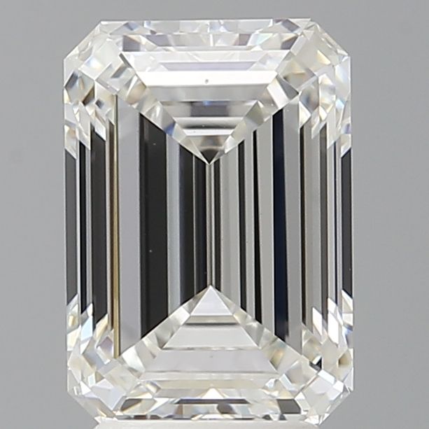3.52 ct. emerald Lab Grown Diamond front image