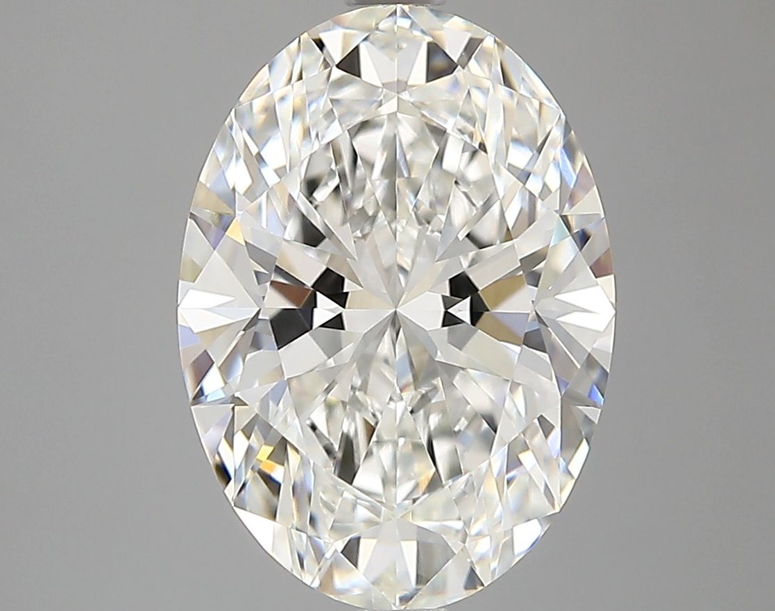 3.10 ct. oval Lab Grown Diamond front image