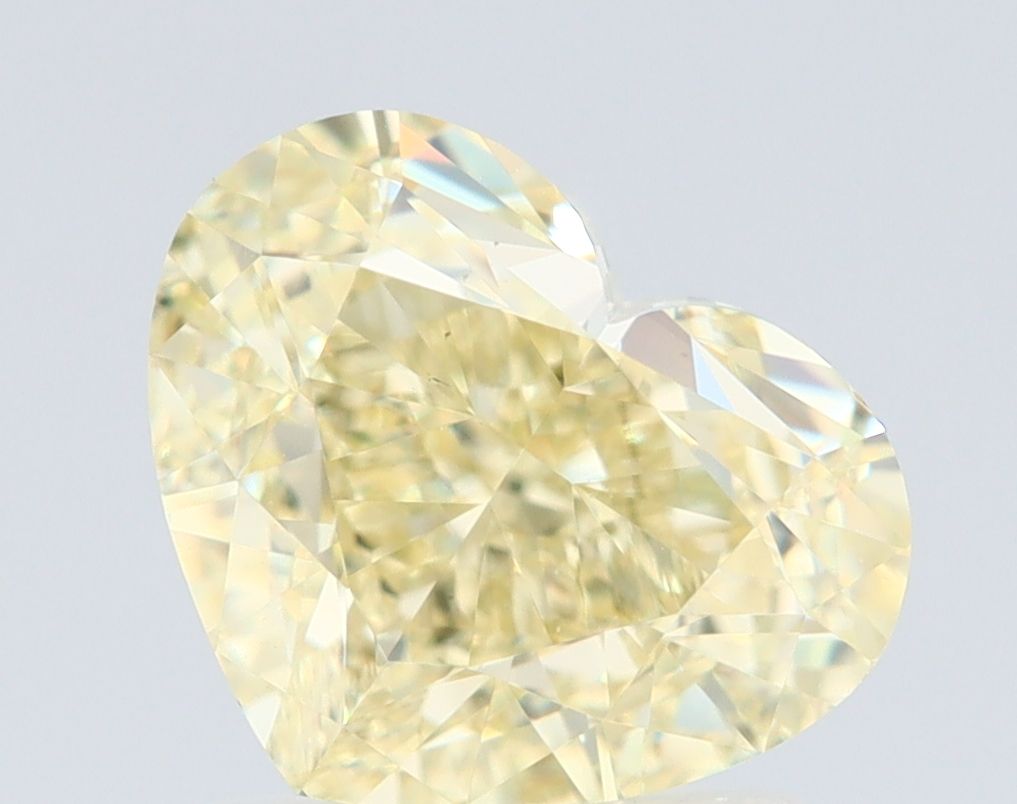 Diament 2.01 ct Fancy Light Yellow/VS2