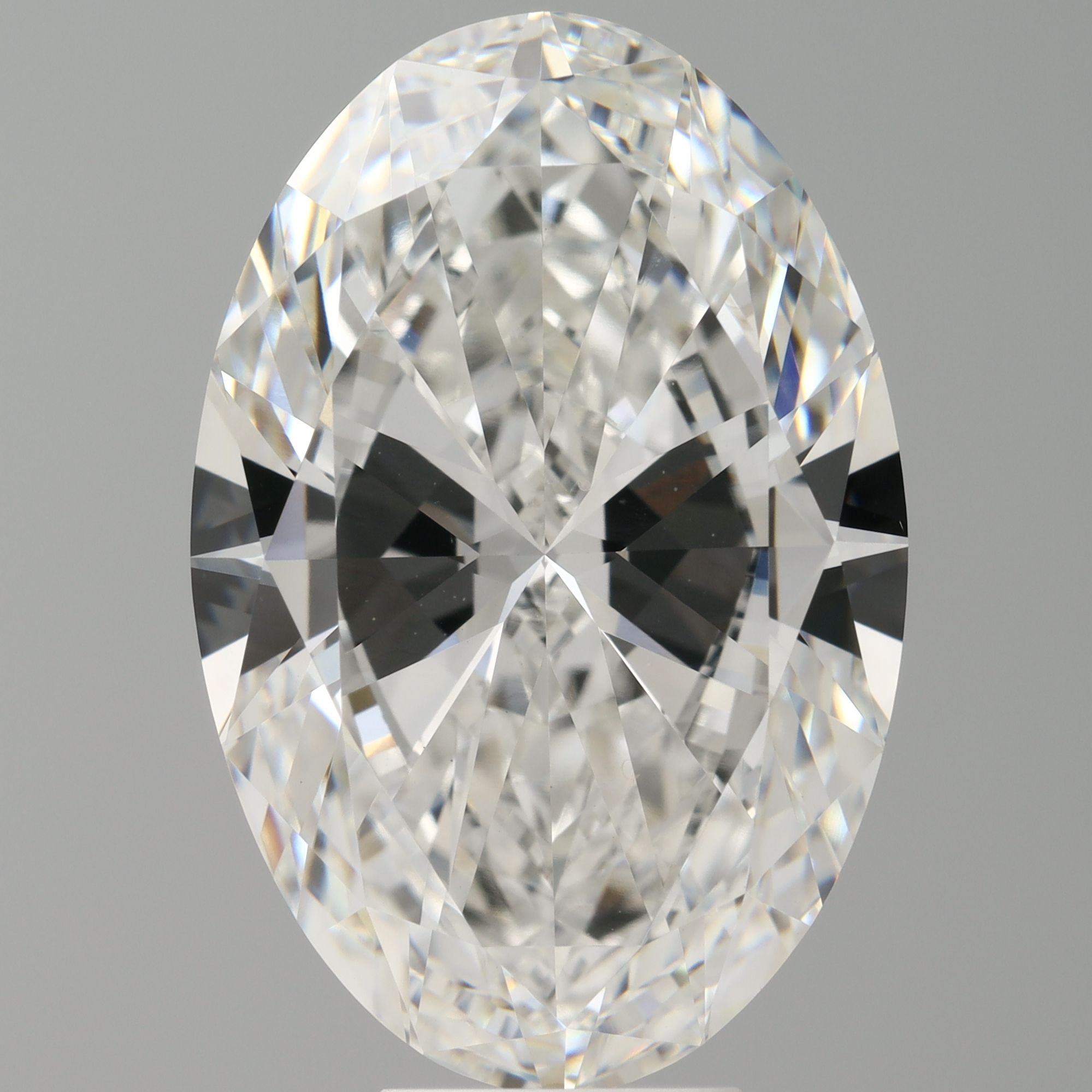 9.01 ct. oval Lab Grown Diamond front image
