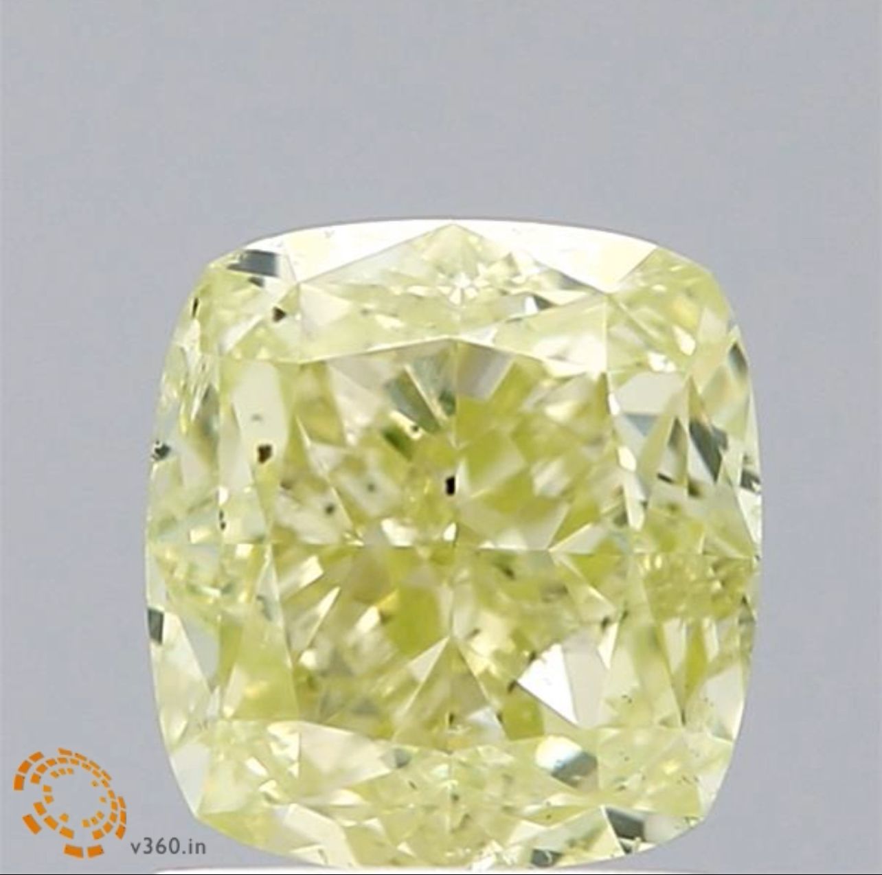 Diament 2.0 ct Fancy Intense Green Yellow/SI2