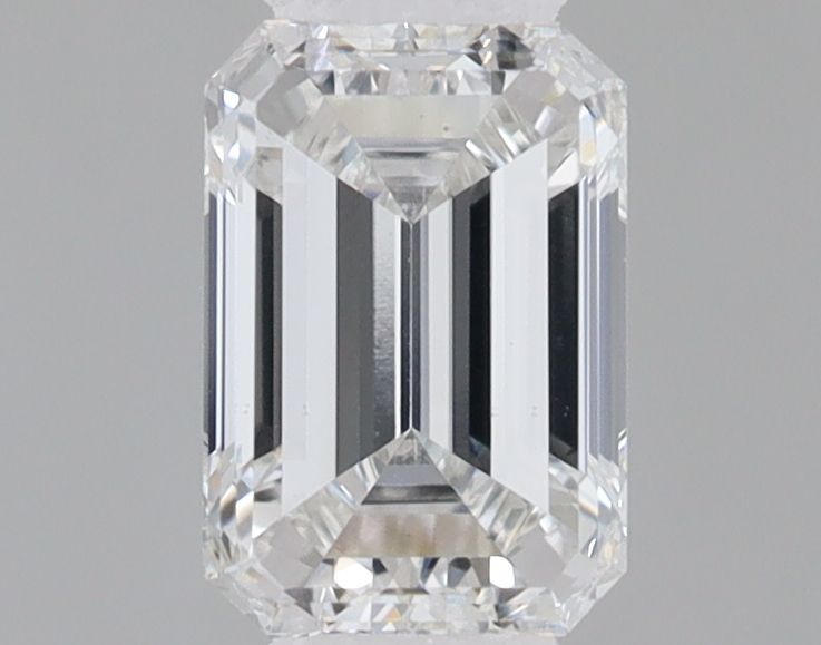 0.80 ct. emerald Lab Grown Diamond front image