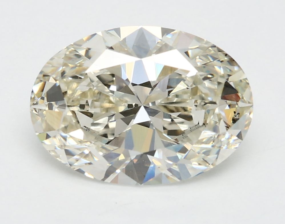 2.08 ct. oval Lab Grown Diamond front image