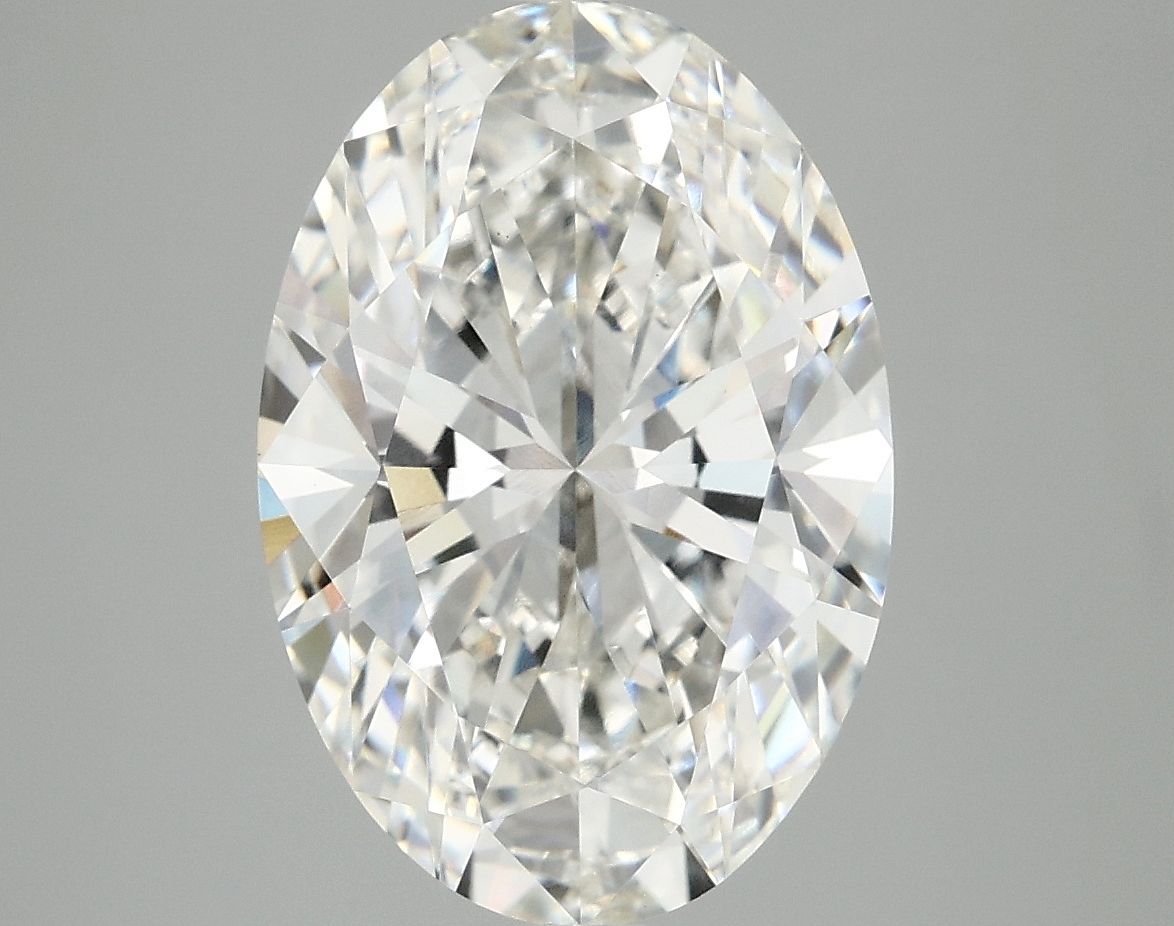 5.02 ct. oval Lab Grown Diamond front image