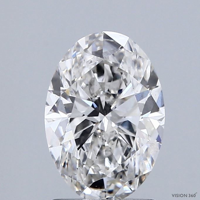 1.51 ct. oval Lab Grown Diamond front image