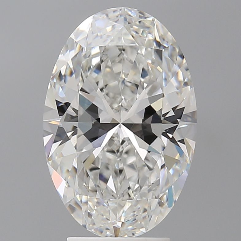 4.02 ct. oval Lab Grown Diamond front image