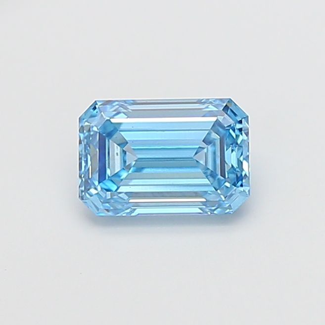 1.08 CT Fancy Vivid Blue EMERALD