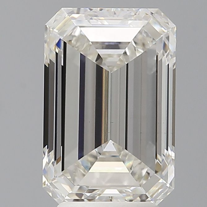 4.06 ct. emerald Lab Grown Diamond front image
