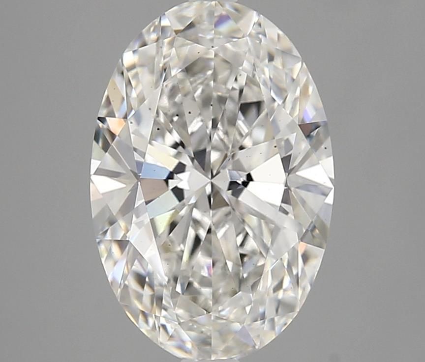 3.29 ct. oval Lab Grown Diamond front image