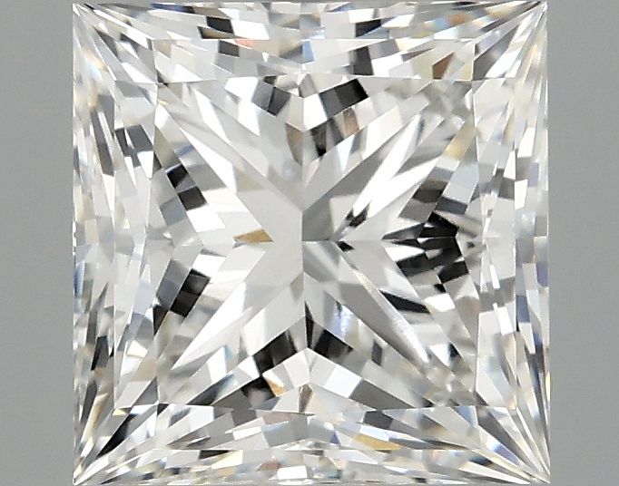 3.08 ct. princess Lab Grown Diamond front image