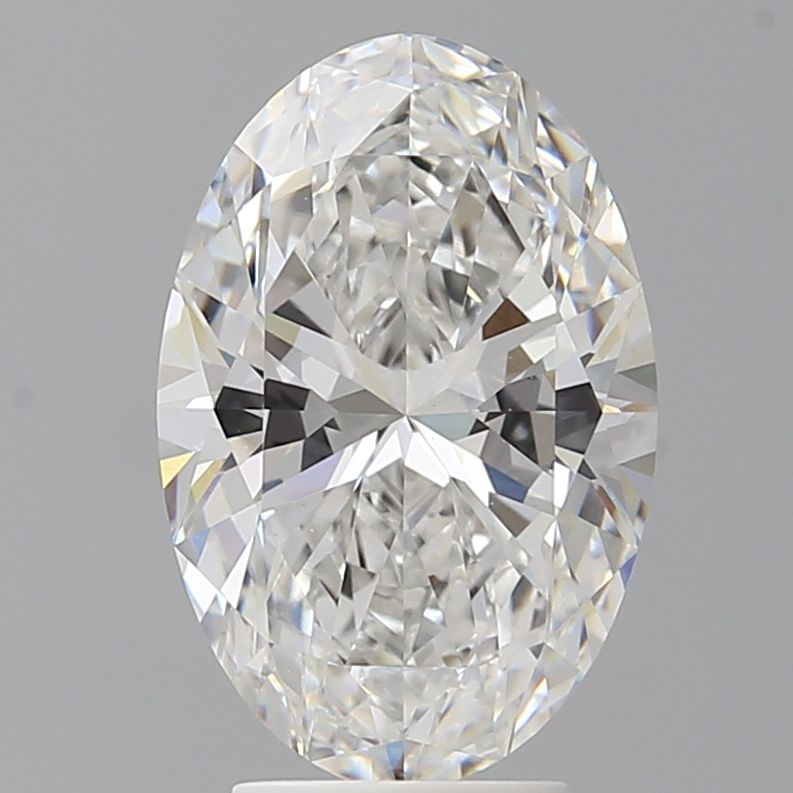 4.05 ct. oval Lab Grown Diamond front image