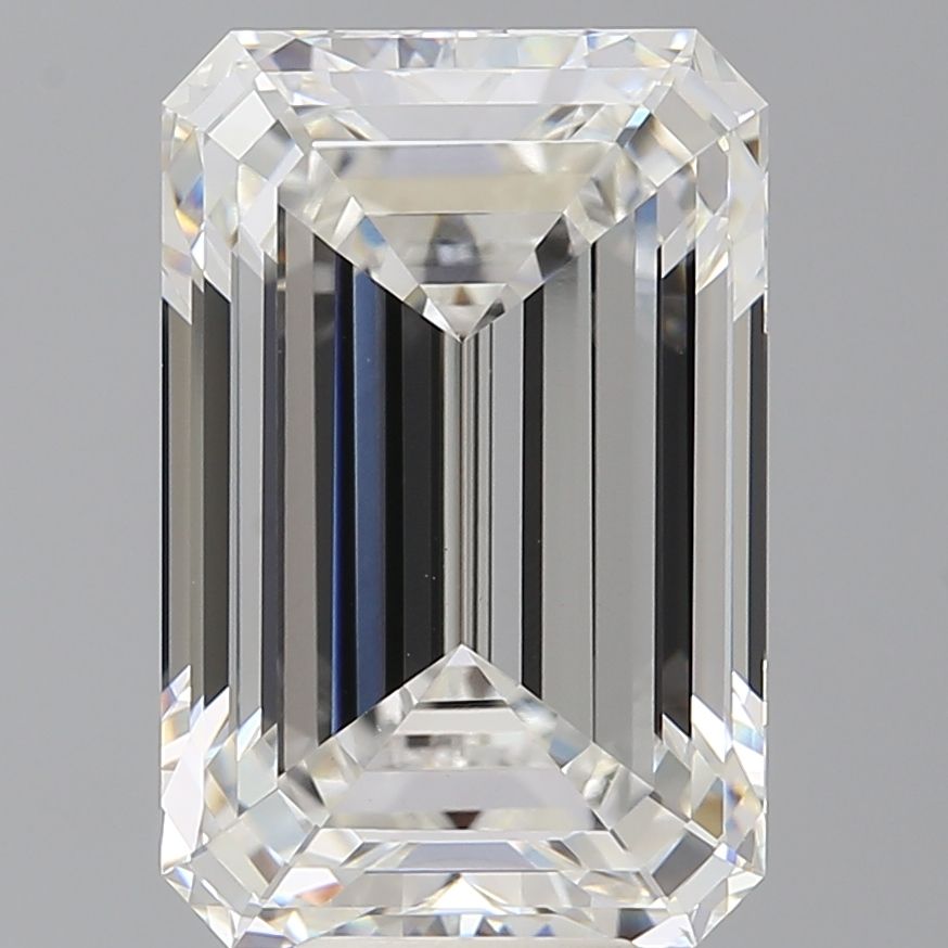 9.57 ct. emerald Lab Grown Diamond front image
