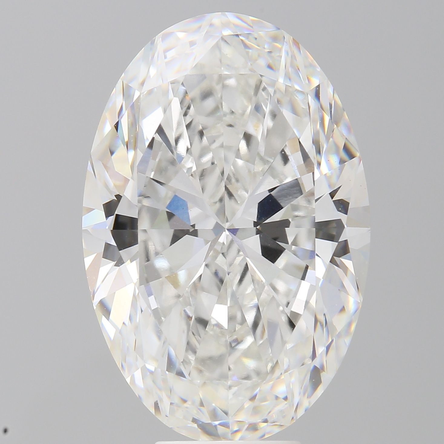 9.59 ct. oval Lab Grown Diamond front image