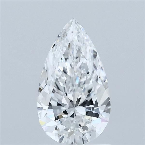 1 ct lab-grown Pear Diamond
