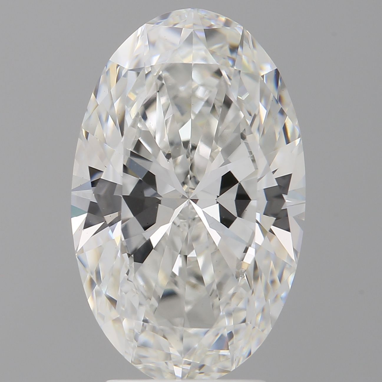 4.03 ct. oval Lab Grown Diamond front image