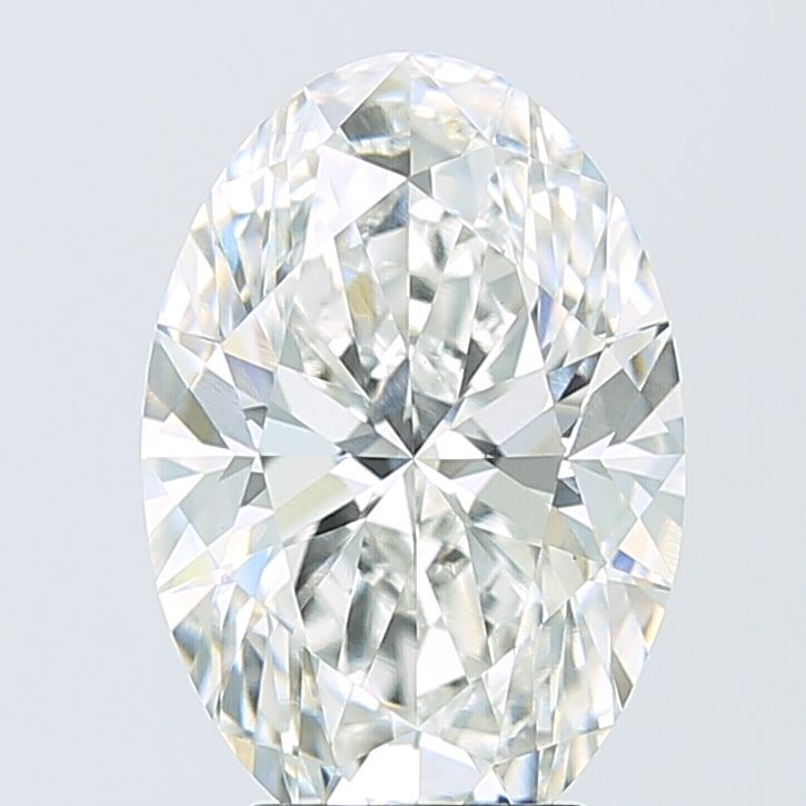 4.05 ct. oval Lab Grown Diamond front image