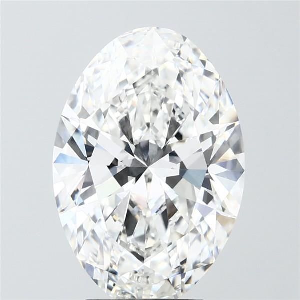 4.09 ct. oval Lab Grown Diamond front image