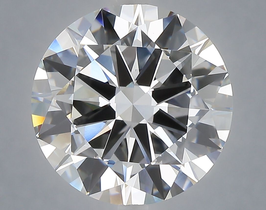 6.02 ct. round Lab Grown Diamond front image