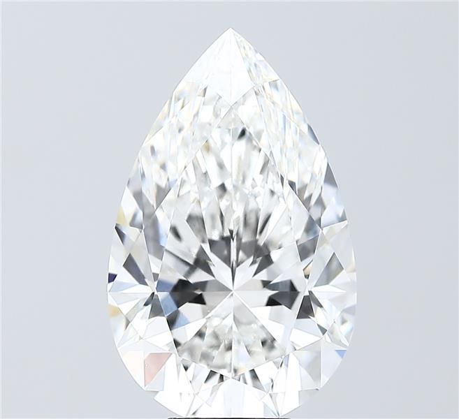 7.09 ct. pear Lab Grown Diamond front image