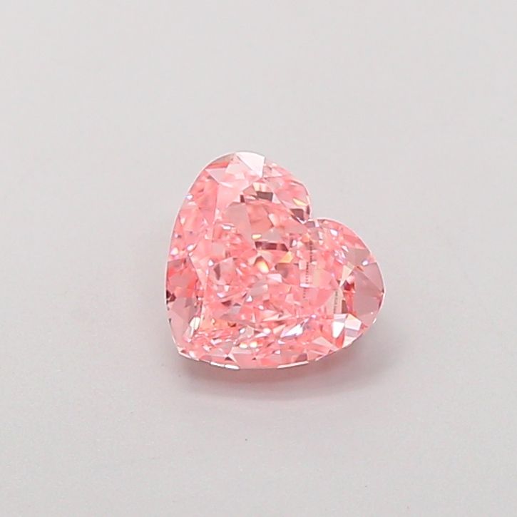 1.02 CT Fancy Vivid Pink HEART
